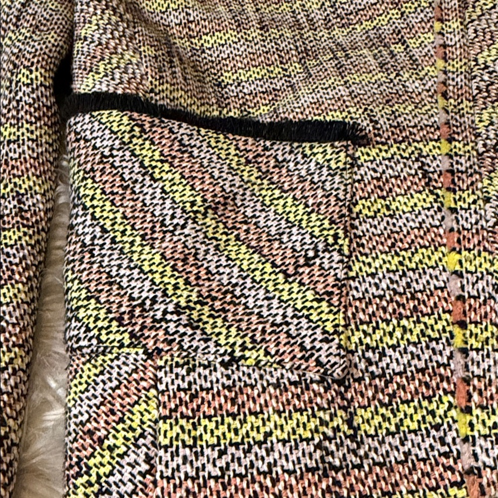 Maje Colorful Tweed Blazer - Picture 3 of 4